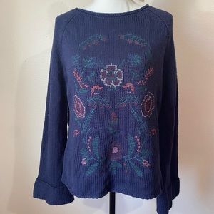 Alya Blue knit sweater